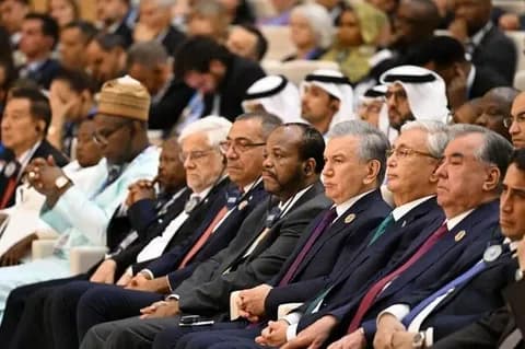 Awazada BMG-niň Deňze çykalgasy bolmadyk ösüp barýan döwletler boýunça üçünji maslahatynyň açylyş dabarasy boldy