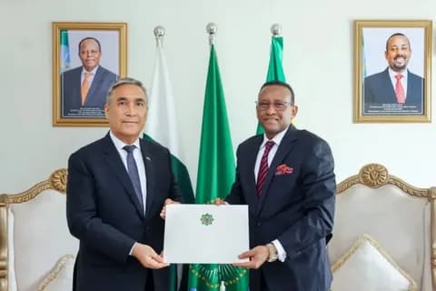 Efiopiya delegatsiyasi Awazada o‘tkazilayotgan xalqaro anjumanga qatnashish uchun Turkmanistonga keldi
