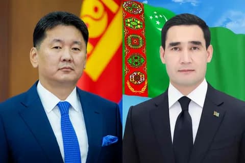 First Deputy Prime Minister of Mongolia Arrives in Turkmenistan to Participate in International Forum in Awaza