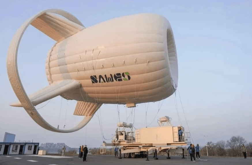 China Tests the World’s Largest Flying Wind Turbine — Воздушная ветроустановка S1500 / © China Science