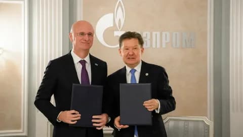 Rusya ve Kazakistan Yeni Ana Gaz Boru Hattının İnşası İçin Mutabakat Zaptı İmzaladı