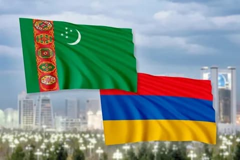 Türkmenistan Cumhurbaşkanı, Ermenistan liderlerini Cumhuriyetin Bağımsızlık Günü ile kutladı