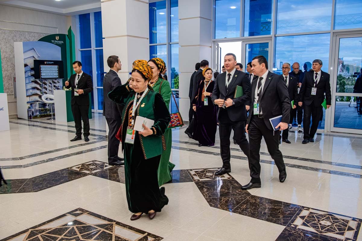 Awaza’daki uluslararası konferansa Bulgaristan temsilcisi katıldı