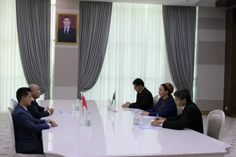 Chairperson of the Mejlis of Turkmenistan Met with the Vice President of the National Assembly of Morocco