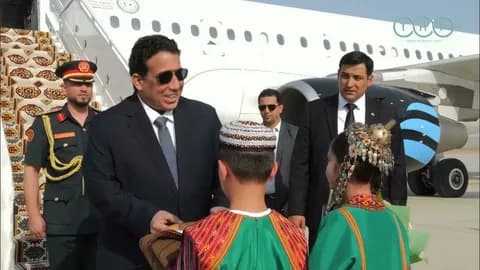 Председатель Президентского Совета Государства Ливия прибыл в Авазу