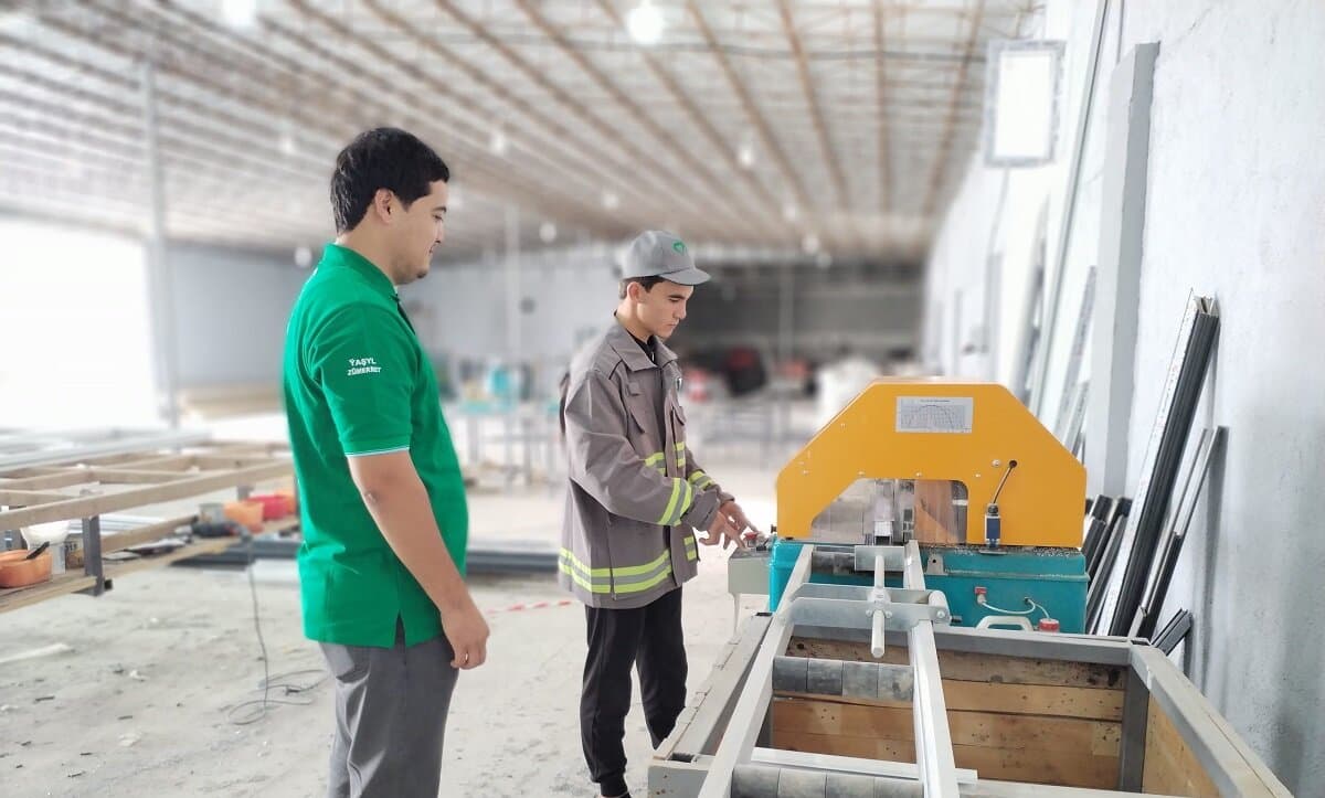 "Мощный центр железобетонного производства – передовое предприятие в Туркменабате"