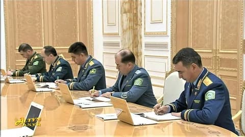 Заседание Государственного совета безопасности Туркменистана