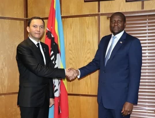 Esvatini Bosh vaziri Turkmeniston ishbilarmonlar delegatsiyasini qabul qildi