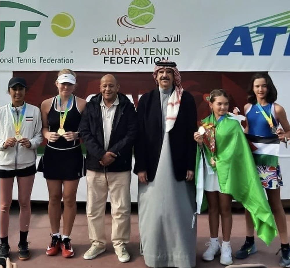 Türkmen tenisçileri Bahreyn’deki ATF Uluslararası Turnuvasında başarılı oldu