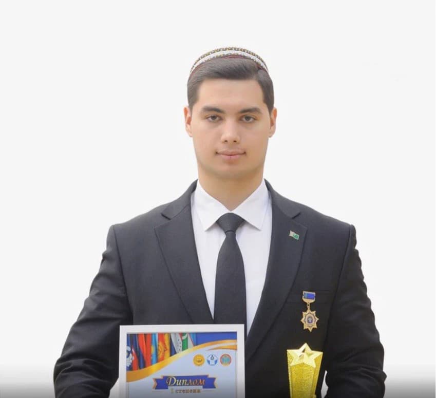 Turkmen Student Wins International “Best CIS Student” Competition