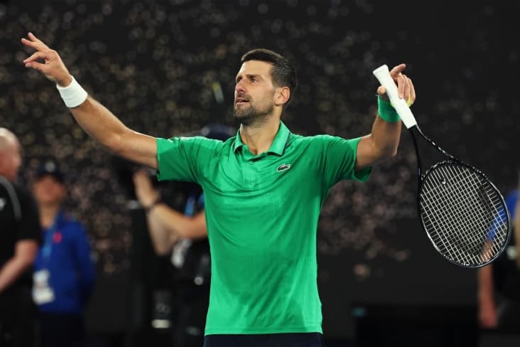 Novak Jokovich Australian Open-da rekord o‘rnatdi, Federer-ni ortda qoldirdi