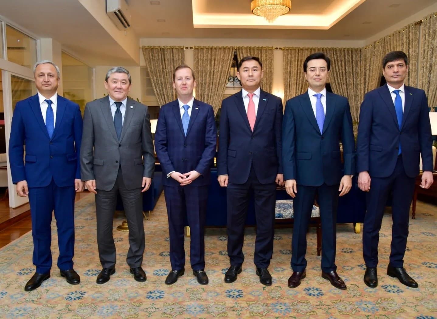 Ambassador of Turkmenistan to India Shalar Geldynazarov Attends Diplomatic Dinner at US Embassy in New Delhi