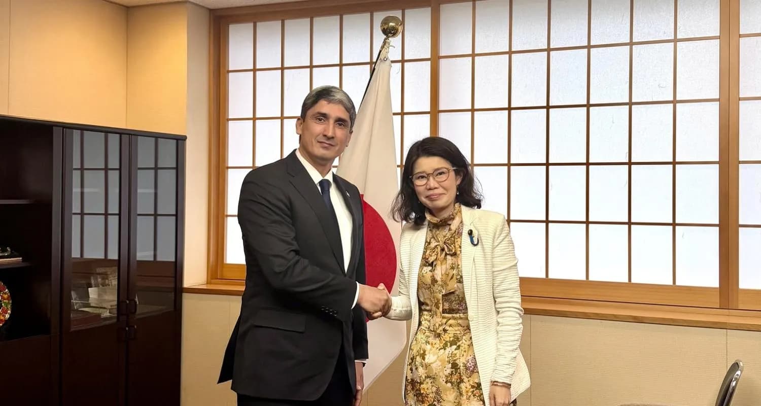 Ambassador of Turkmenistan met with the State Minister for Foreign Affairs of Japan