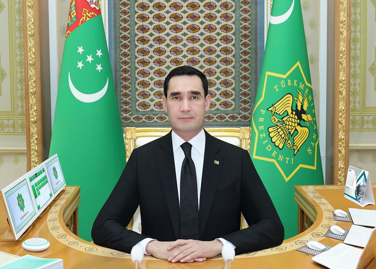 To the diplomatic workers of independent, permanently Neutral Turkmenistan