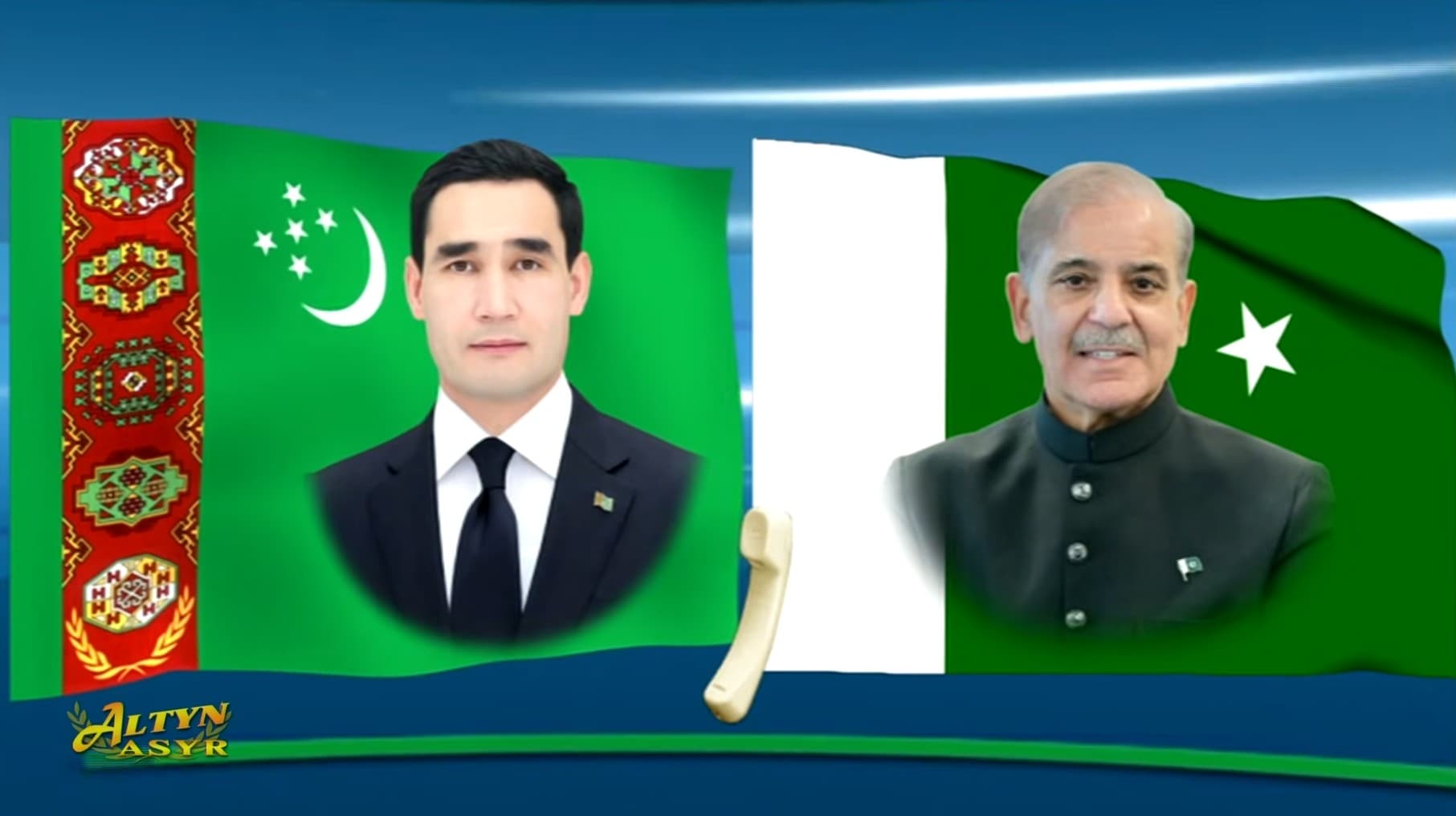 Telephone Conversation between the President of Turkmenistan and the Prime Minister of the Islamic Republic of Pakistan
