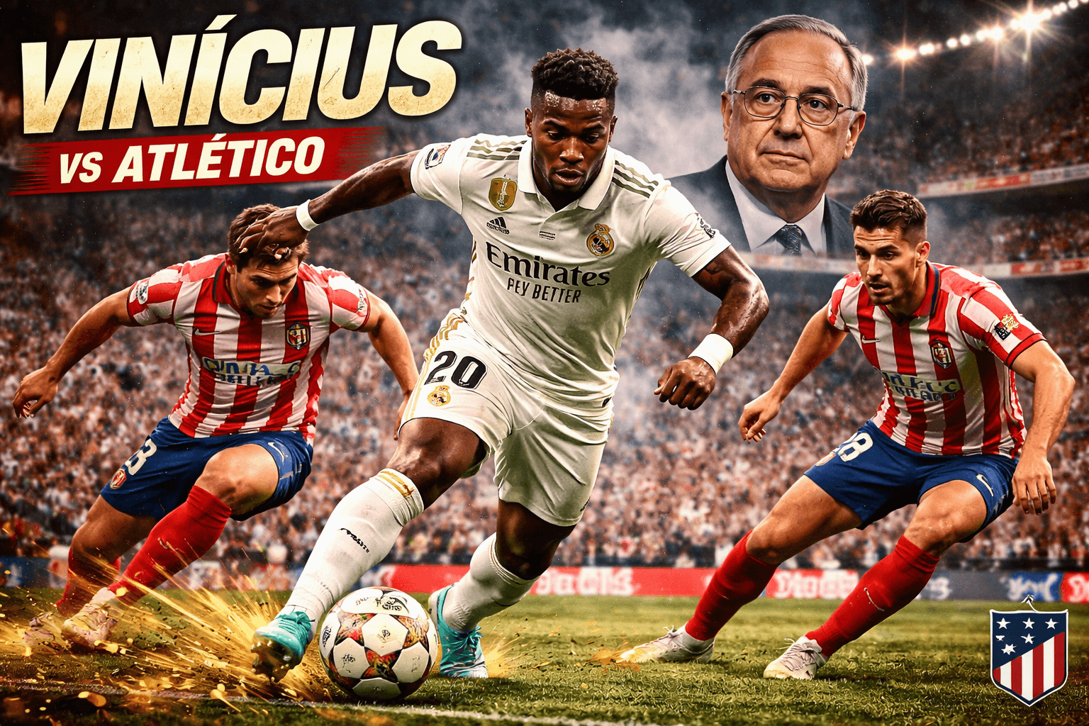 Madrid Derby: Vinicius Junior Grants Perez's Wish and Leads Real to Victory