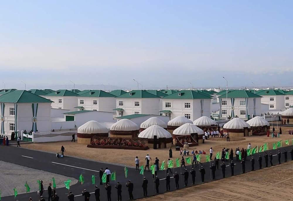 Modern Cottage Complex Opened in Ashgabat for Ministry of Internal Affairs Employees