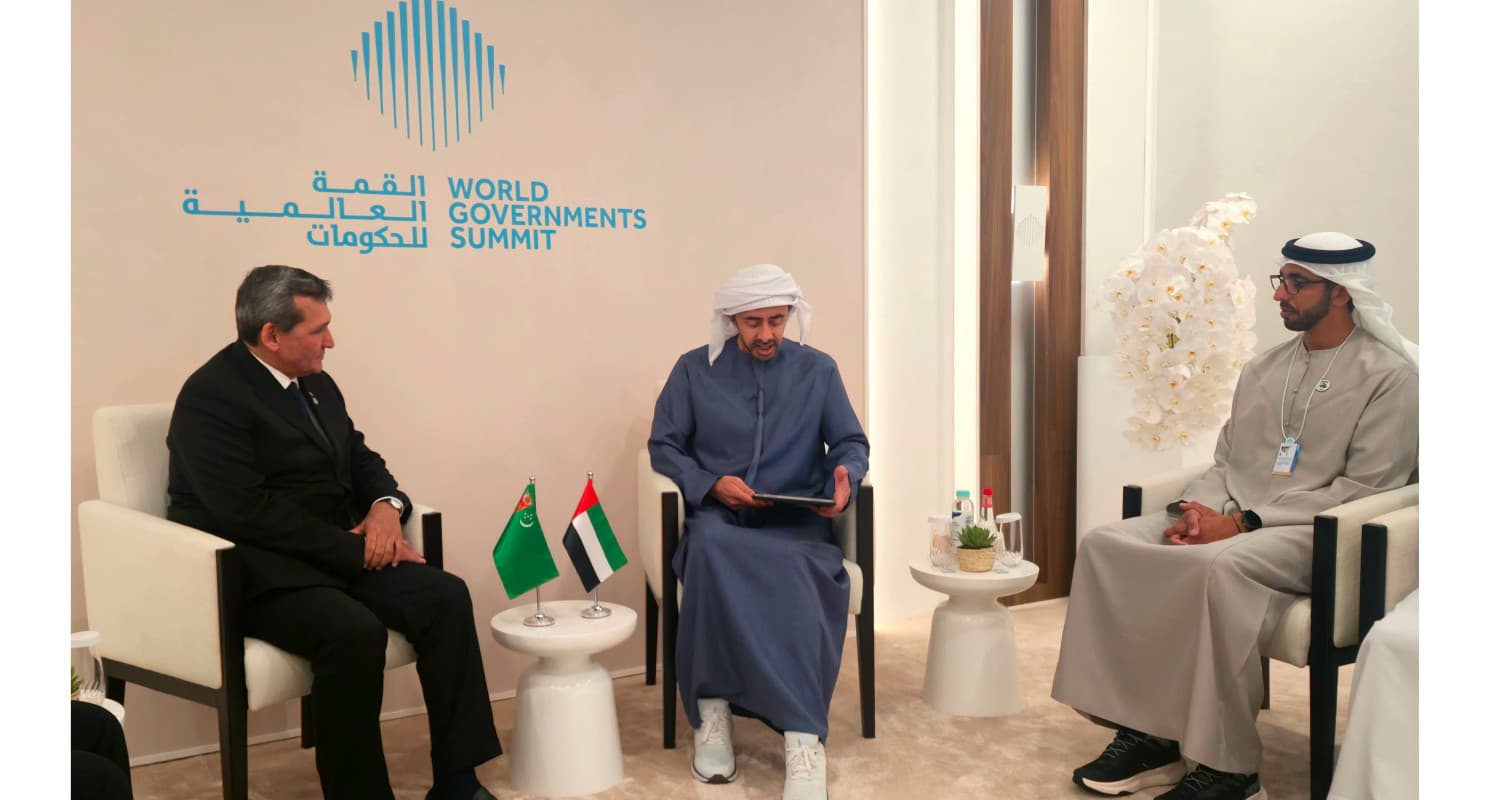 Meeting of the heads of foreign policy agencies of Turkmenistan and the UAE held