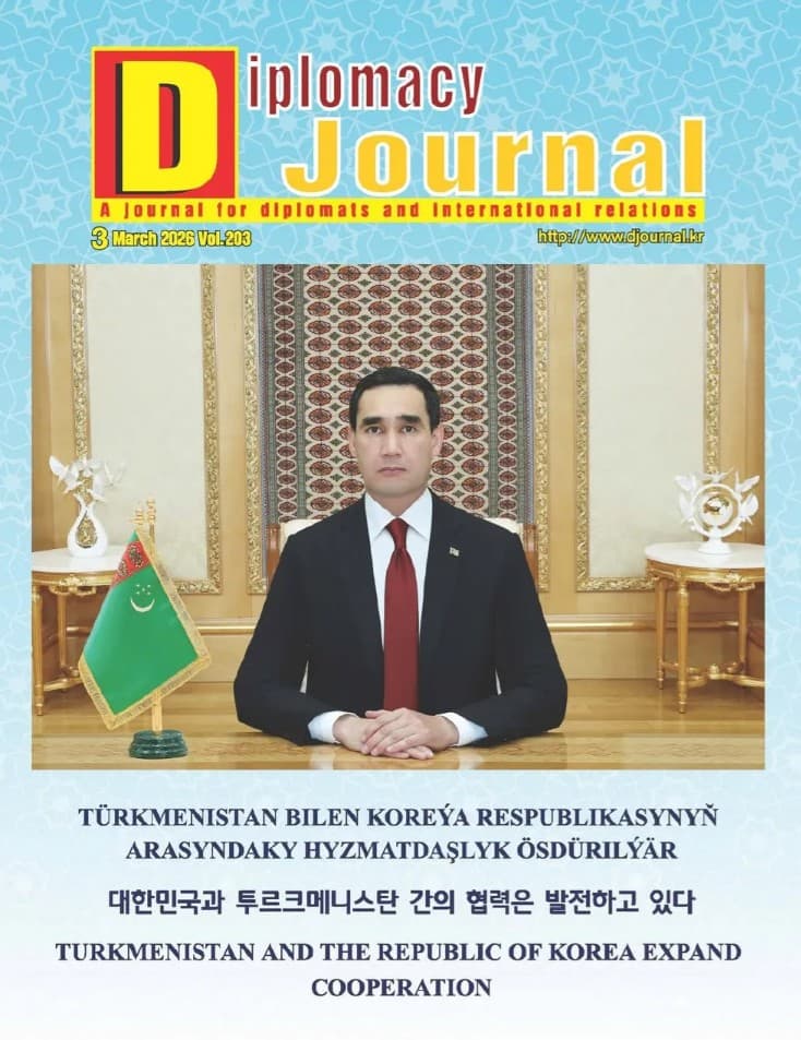 Koreyada «Diplomatiya» jurnalining Turkmanistonga bag'ishlangan maxsus soni chop etildi