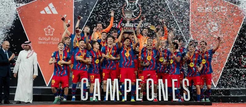 Barcelona beat Real Madrid to win the Spanish Super Cup for the 16th time