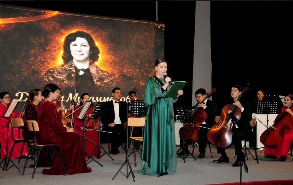 Aşkabat’ta yeni “Melodiya” orkestrası ilk konserini verdi