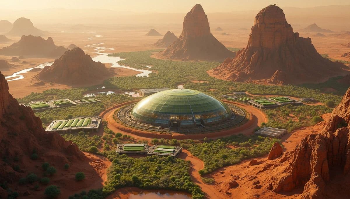 Marsda durnukly ýaşaýyş: Maskyň meýilnamasy we şertleri — Марс / © NASA