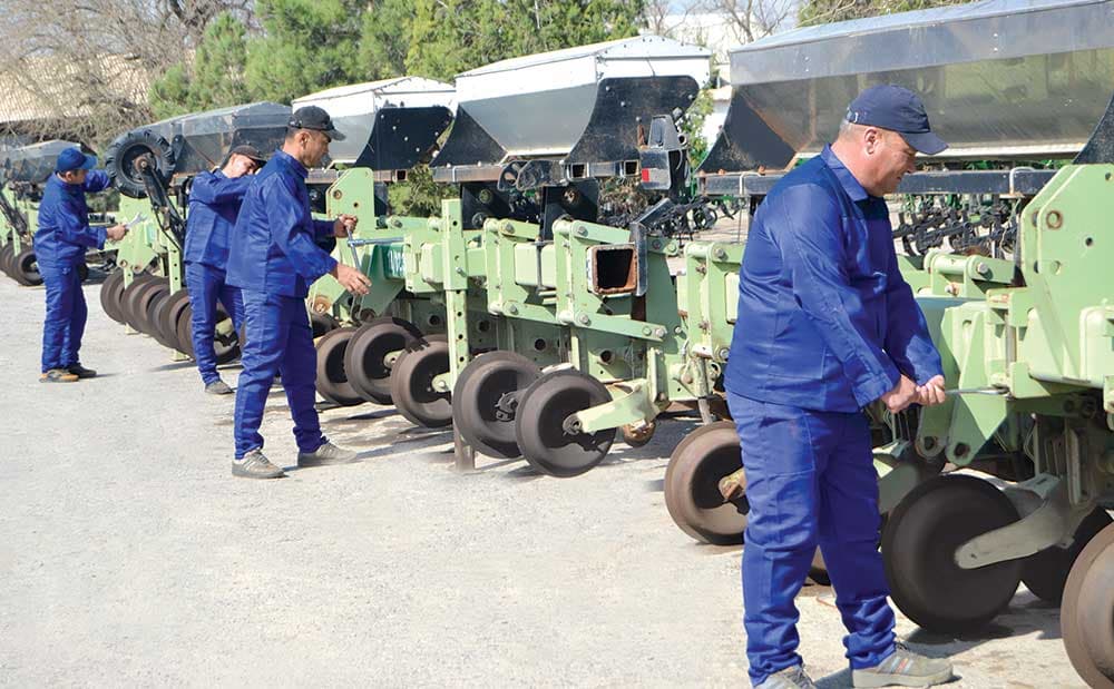 Koytendag Mechanizers Ready for Spring Sowing