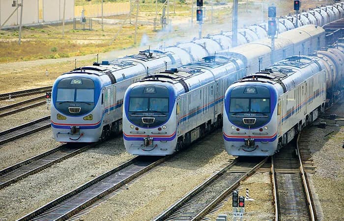Türkmenistanda demir ýol ulag geçelgelerini ösdürmek — ýurduň strategik ileri tutulýan ugry