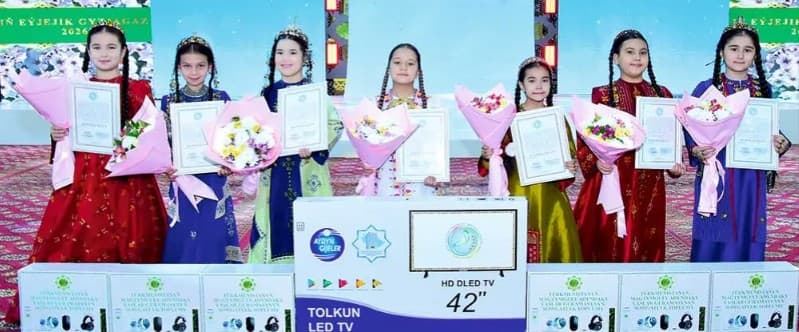 «Iň eýjejik gyzjagaz — 2026» atly bäsleşigiň jemi jemlendi — Surat: Surat: yashlar.gov.tm