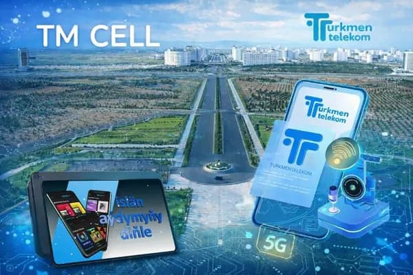 TM CELL we Türkmentelekom hemişe onlaýn bolmagyňyz üçin internete elýeterliligi giňeldýär