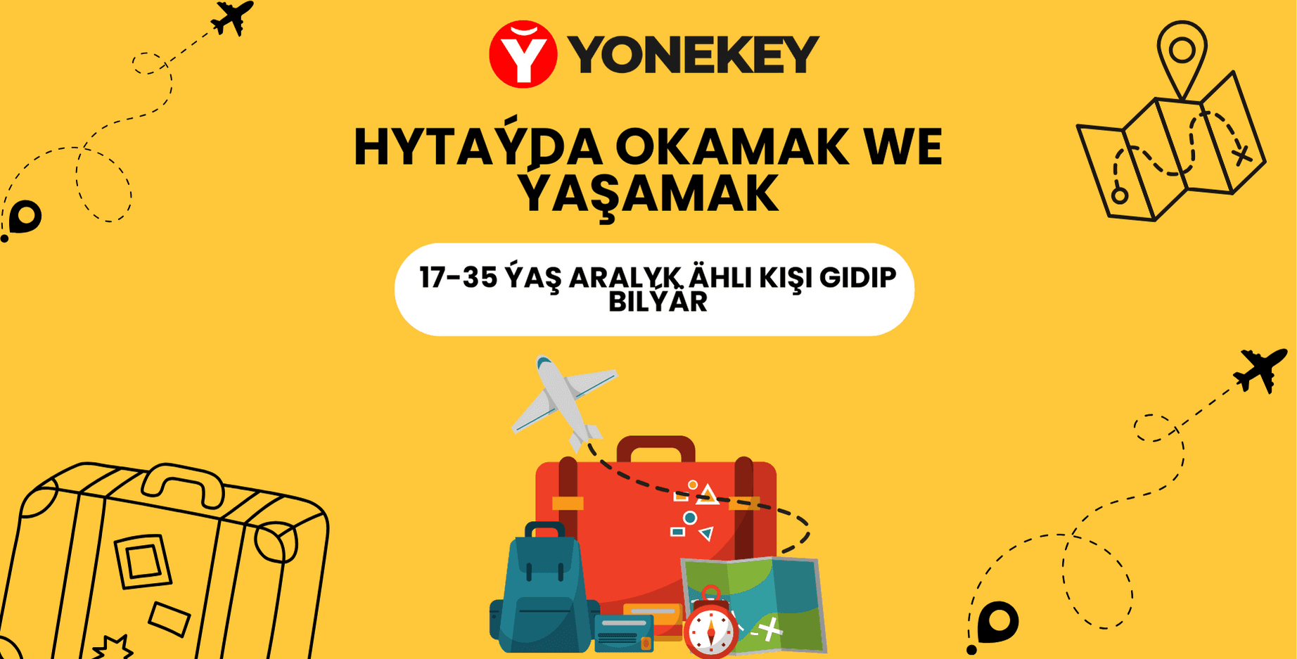 «Yönekeý» объявил о приеме в университеты Азии и Турции