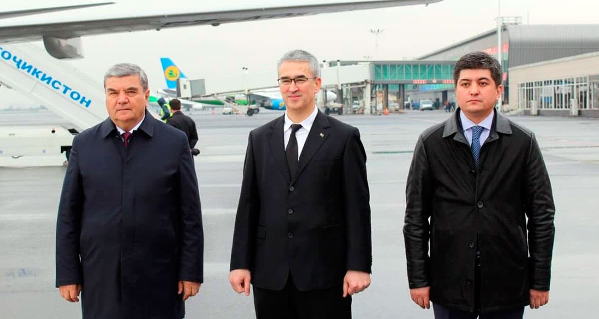 Duşanbe'de Ticari-Ekonomik ve Bilimsel-Teknik İş Birliği Ortak Türkmen-Tacik Hükümetlerarası Komisyonu'nun 14. Toplantısı Yapılıyor