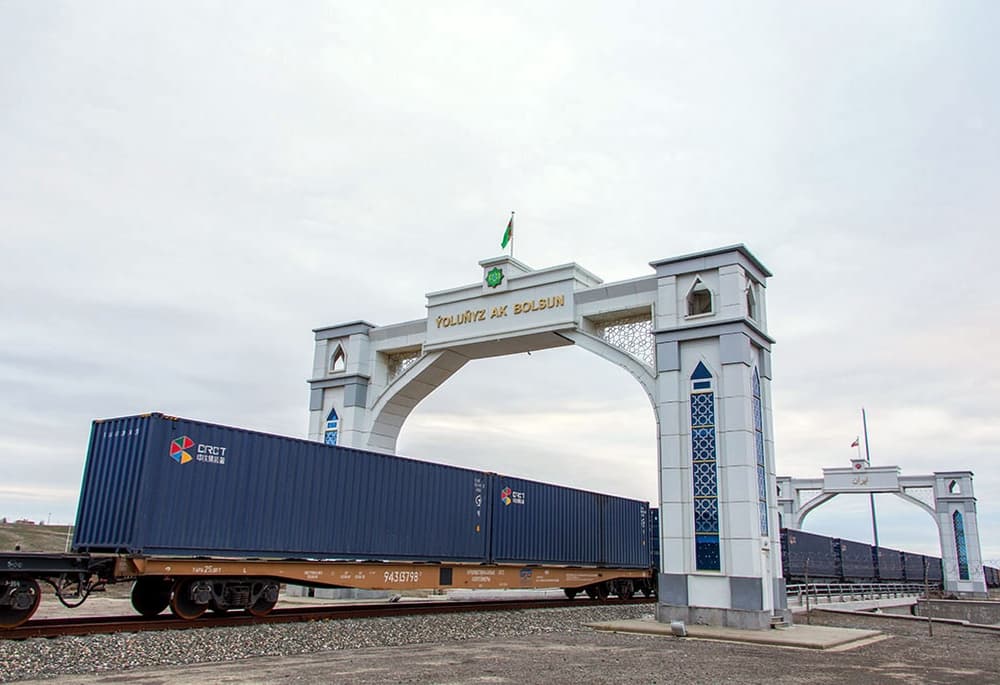 Uzbekistan and Turkey launch transit container trains via Turkmenistan and Iran