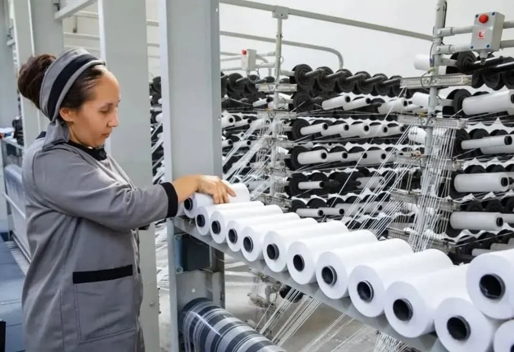 "Rowaçlan Galkynyş" launched special polypropylene fabric for greenhouses