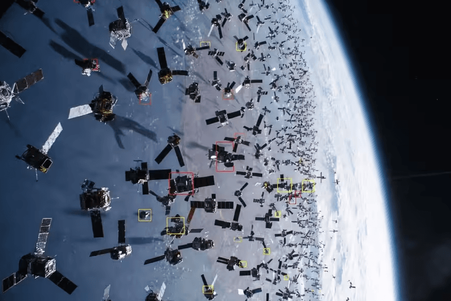 Manchester Scientists Develop Tool to Design Safer Satellite Missions and Reduce Space Debris — Photo: Grok