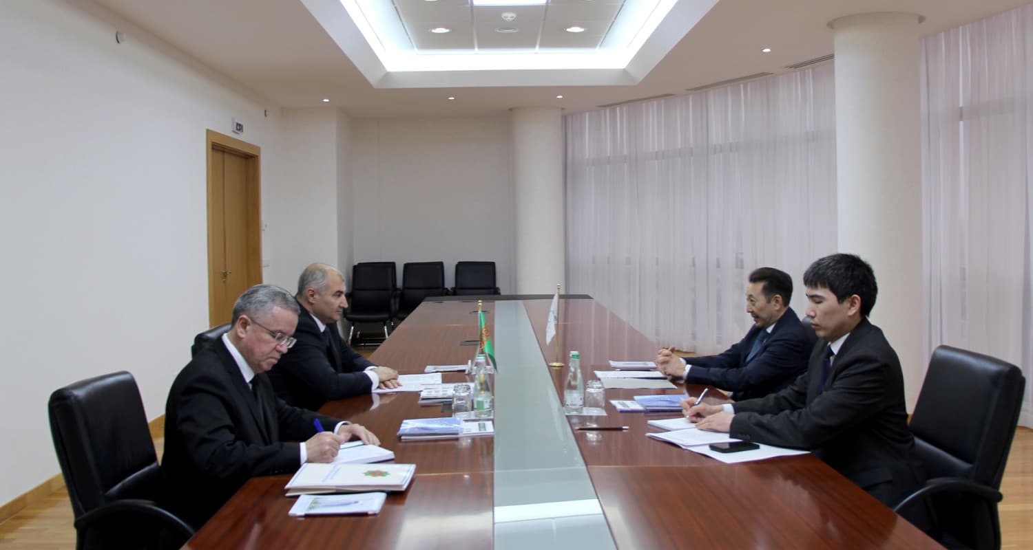 Negotiations held at the Ministry of Foreign Affairs of Turkmenistan with the Secretary General of CICA