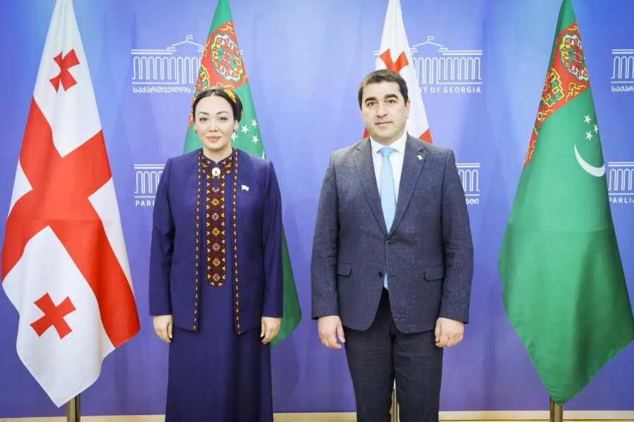 Türkmenistanyň Mejlisiniň Başlygynyň Gruziýa sapary: parlamentara gepleşikleriň berkidilmegi we hyzmatdaşlygyň geljegi — Surat çeşmesi: Embassy of Turkmenistan in Georgia