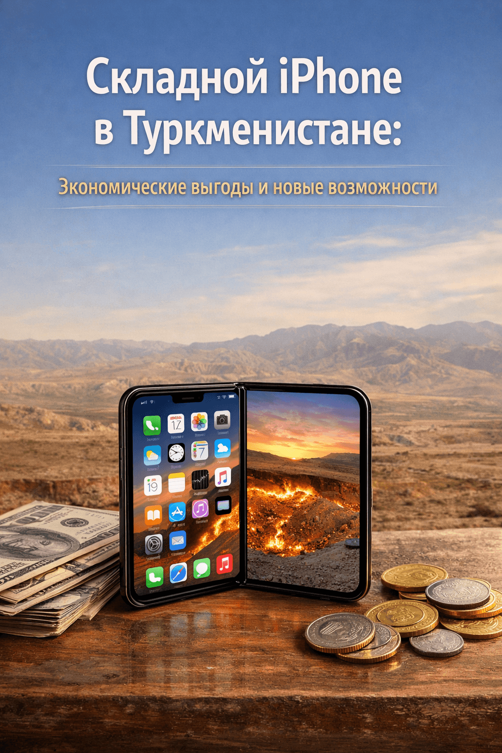 Складной iPhone в Туркменистане: Экономические выгоды и новые возможности