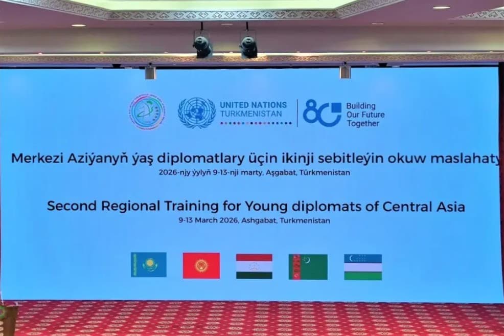 Central Asian Young Diplomats Master the Art of Multilateral Dialogue in Ashgabat