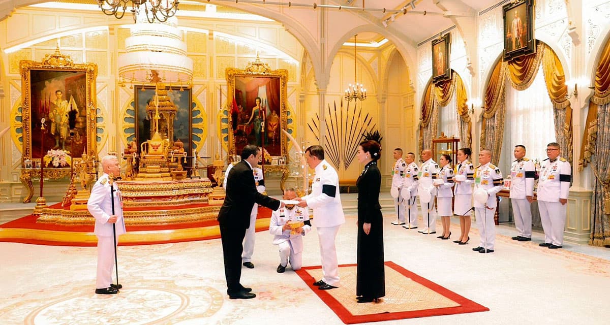 Ambassador Extraordinary and Plenipotentiary of Turkmenistan Presented Credentials to the King of Thailand