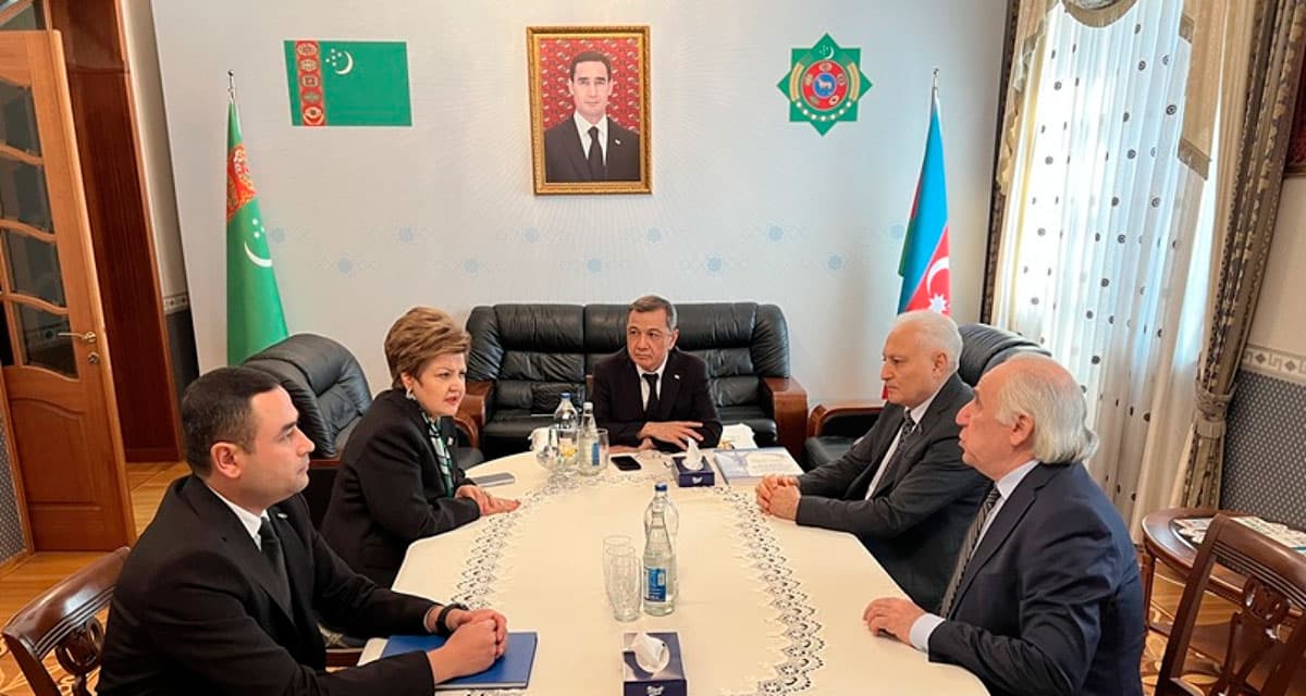 A Round Table Meeting Was Held at the Embassy of Turkmenistan in the Republic of Azerbaijan