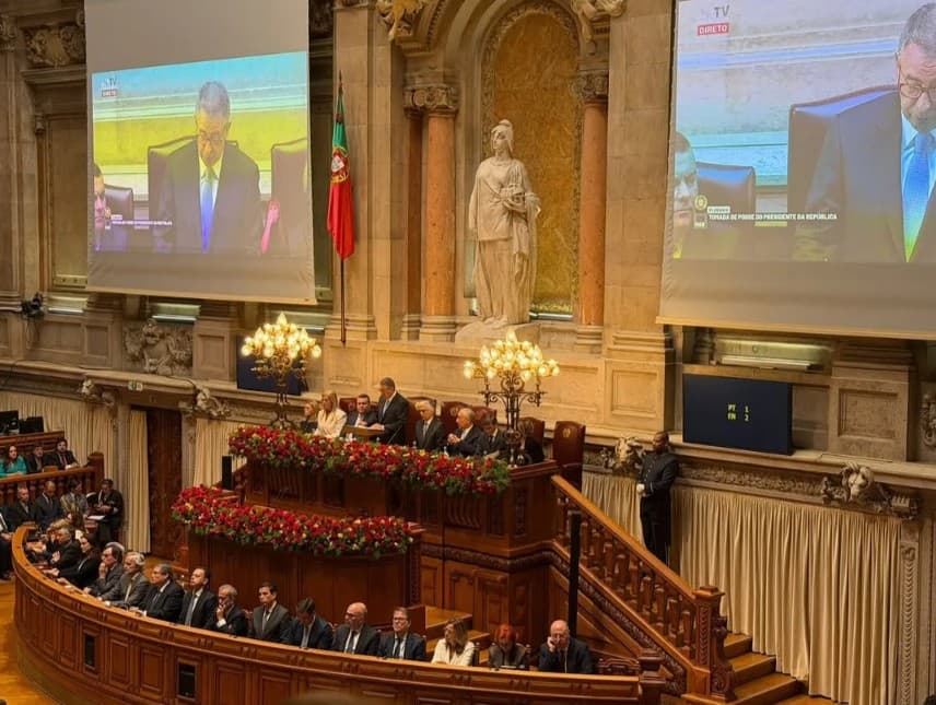 Turkmaniston elchisi Portugaliyaning yangi prezidentining qasamyod qilish marosimida ishtirok etdi