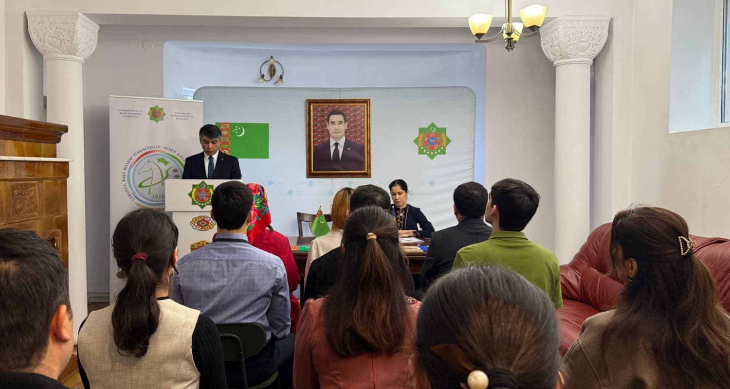An event dedicated to the motto of 2026 and the Day of Diplomatic Workers was held at the Embassy of Turkmenistan in Romania