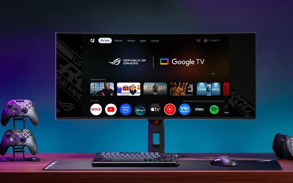 «Asus» представила монитор, предназначенный для современных игр без использования компьютера