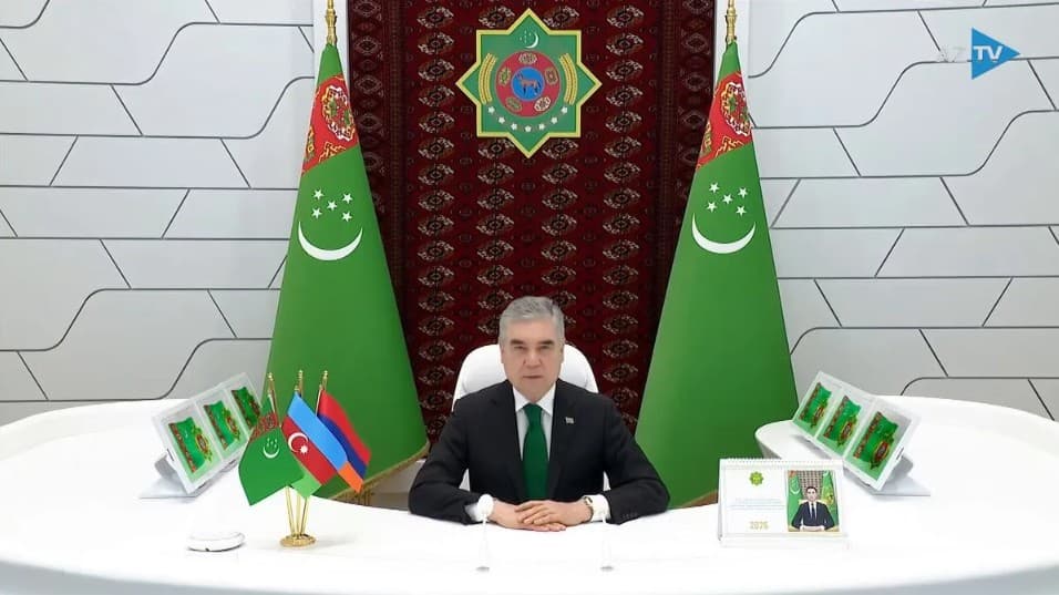 Turkman xalqining Milliy Yetakchisi Ozarbayjon Prezidenti va Armaniston Bosh vazirini «Insoniyat birodarligi uchun» xalqaro Zayed mukofoti topshirilishi munosabati bilan tabrikladi