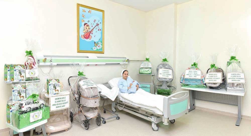 В новом 2026 году родился первый ребёнок по имени Атамырат