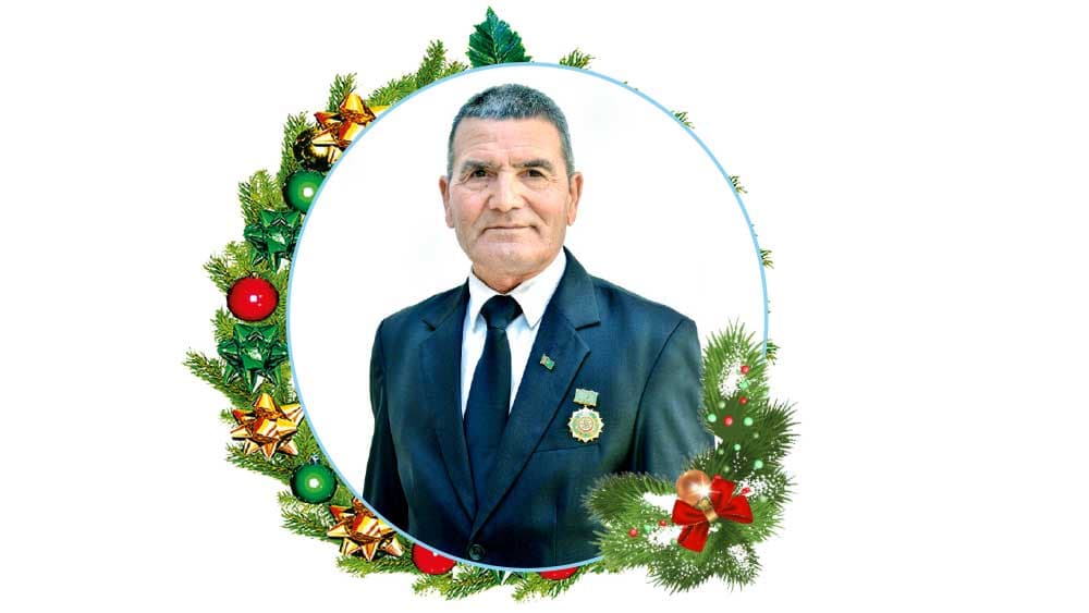 «Baxtli yil: Prezident mukofotlari va teatrimizning yutuqlari» — Akmyrat Jumageldiyev, Seýitnazar Seýdi nomidagi Davlat musiqiy-dramatik teatrining aktyori, Turkmanistonning Oltin Artisti.