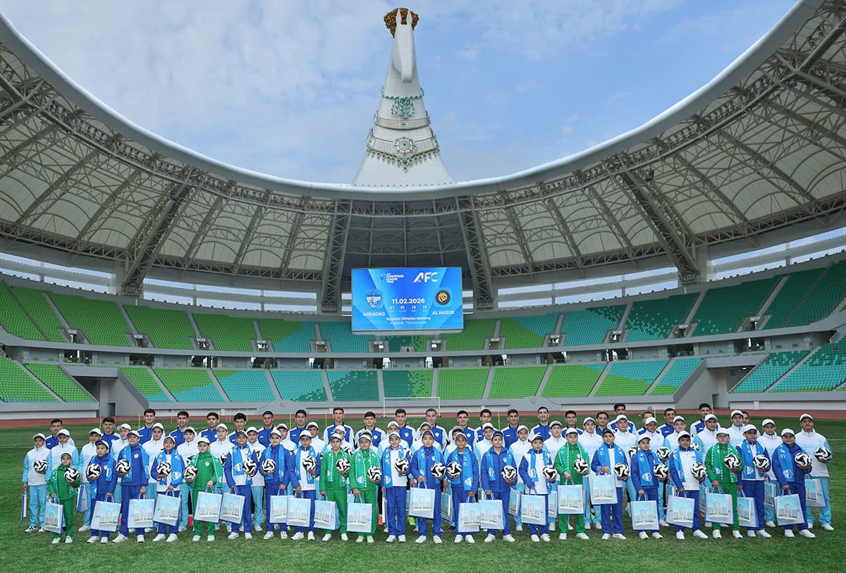 Sporty Turkmenistan — a country of happy childhood and fulfilled dreams