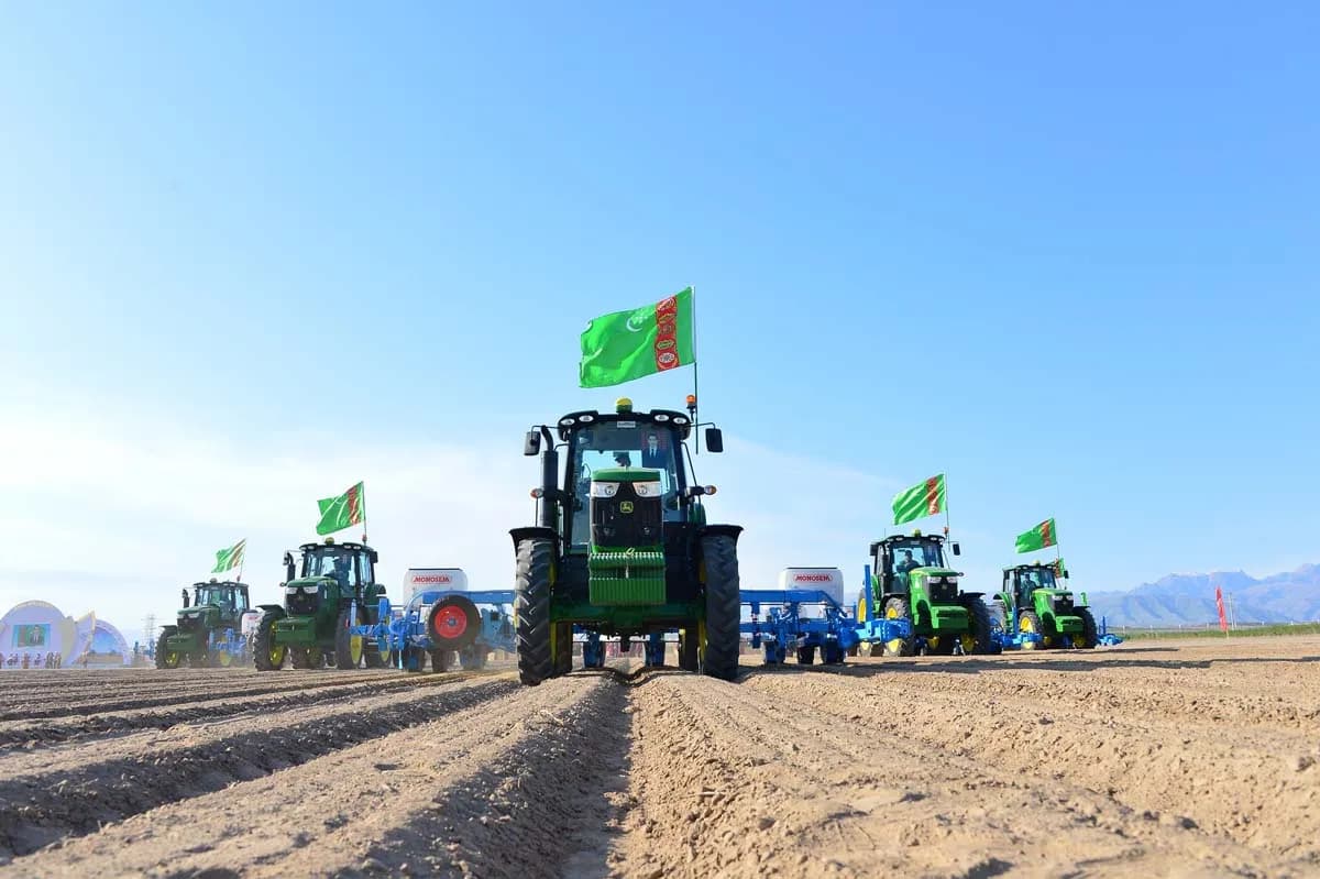 Cotton Sowing Starts Today in Turkmenistan