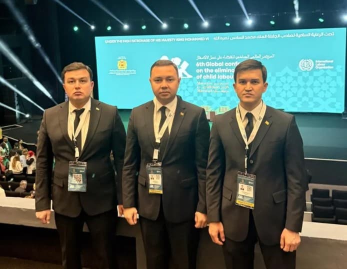 Türkmenistan Temsilcileri Çocuk İşçiliğinin Sona Erdirilmesi Dünya Konferansı'na Katılıyor